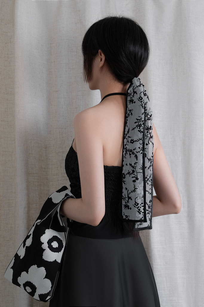 Floral Lace Scarf