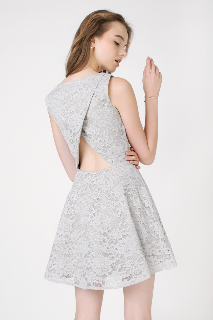 Lace Flapback Dress