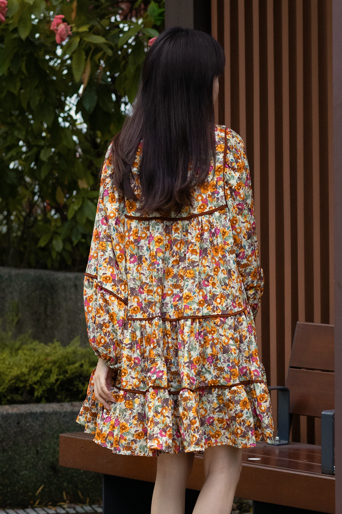 Floral Flare Babydoll Dress