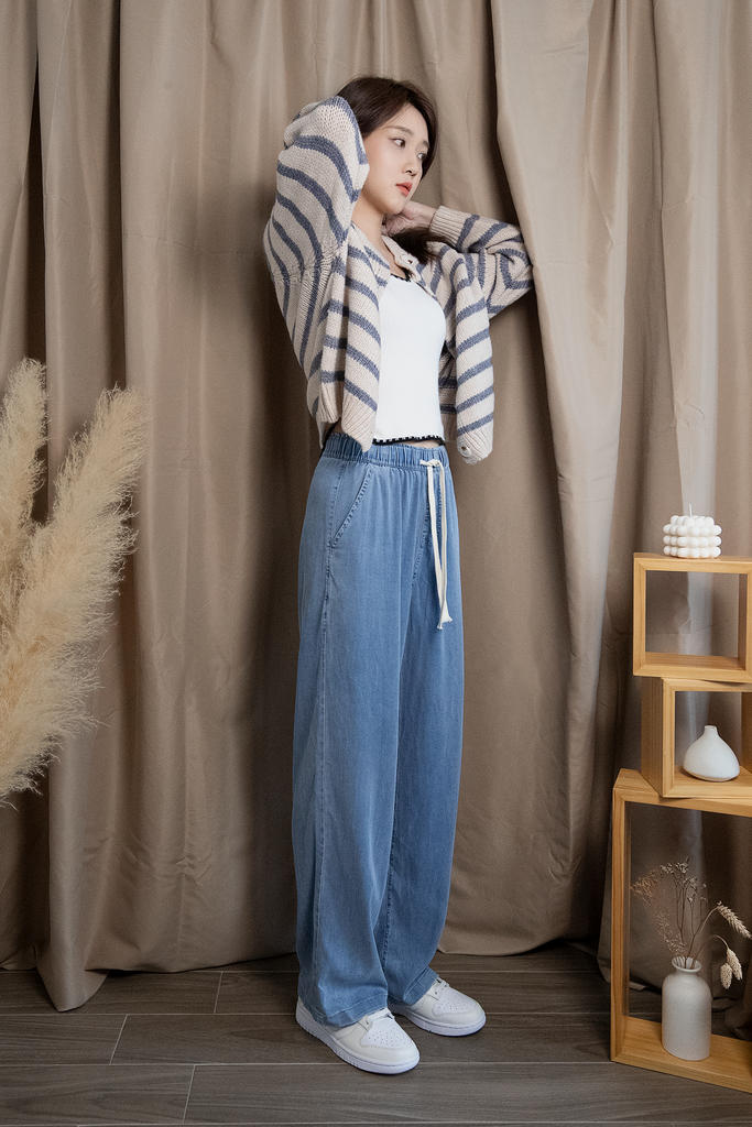 Striped Knit Cardigan