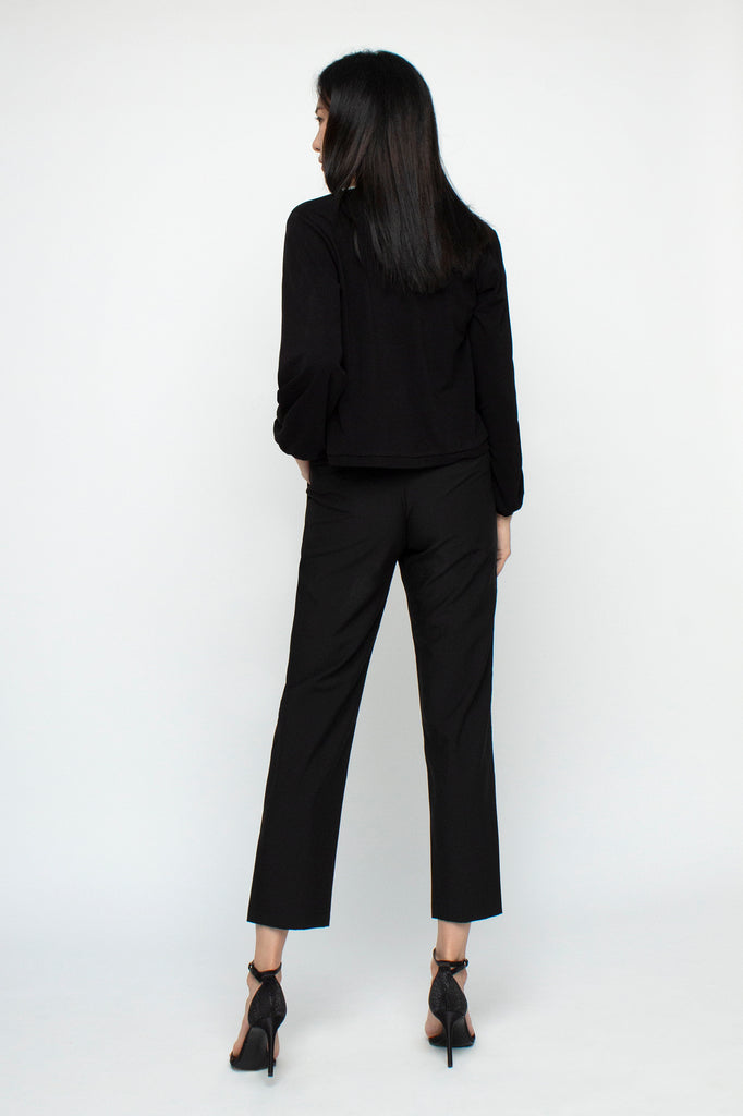 Puffed Sleeve Cardigan