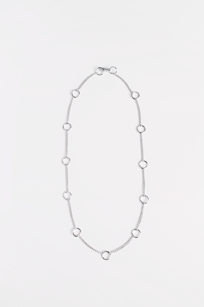 Silver Chain Choker