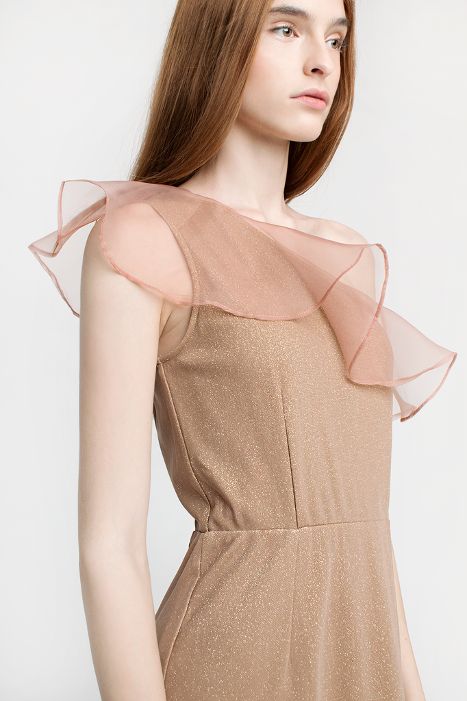 Shimmer Toga Dress