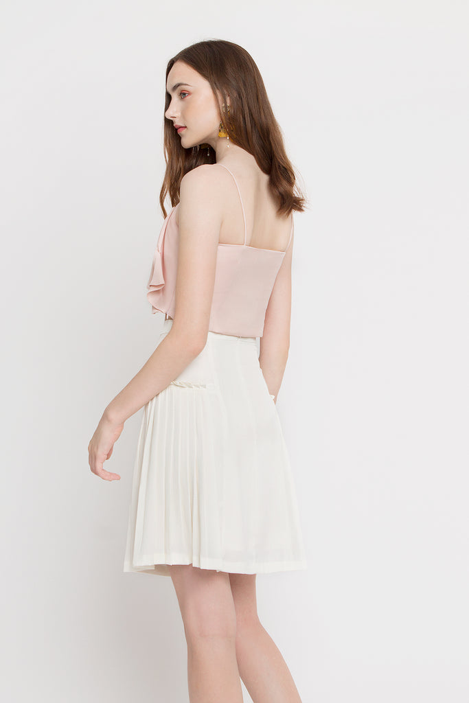 Side Pleated Skirt