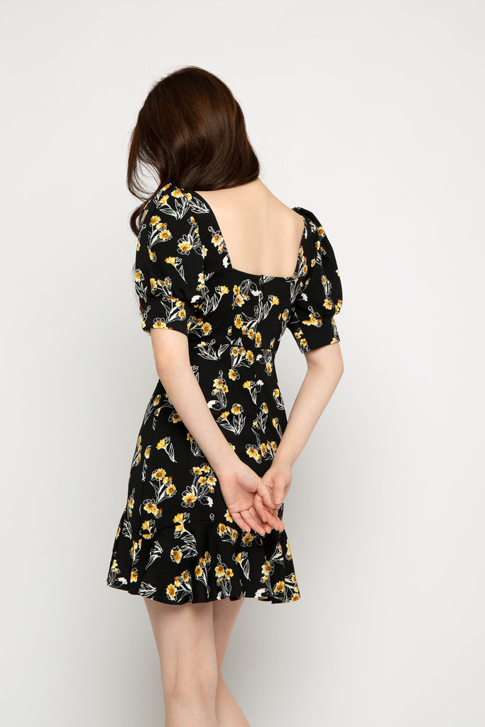 Floral Sweetheart Dress