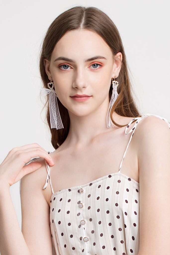 Polka Circle Maxi Dress