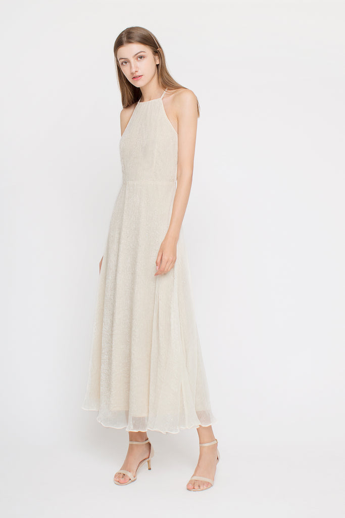 Sparkle Open-back Maxi