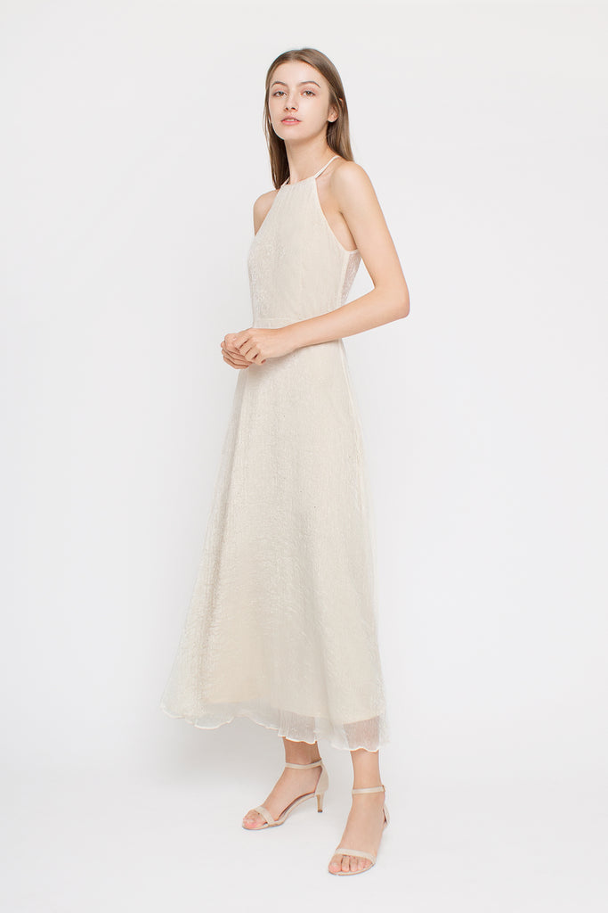 Sparkle Open-back Maxi