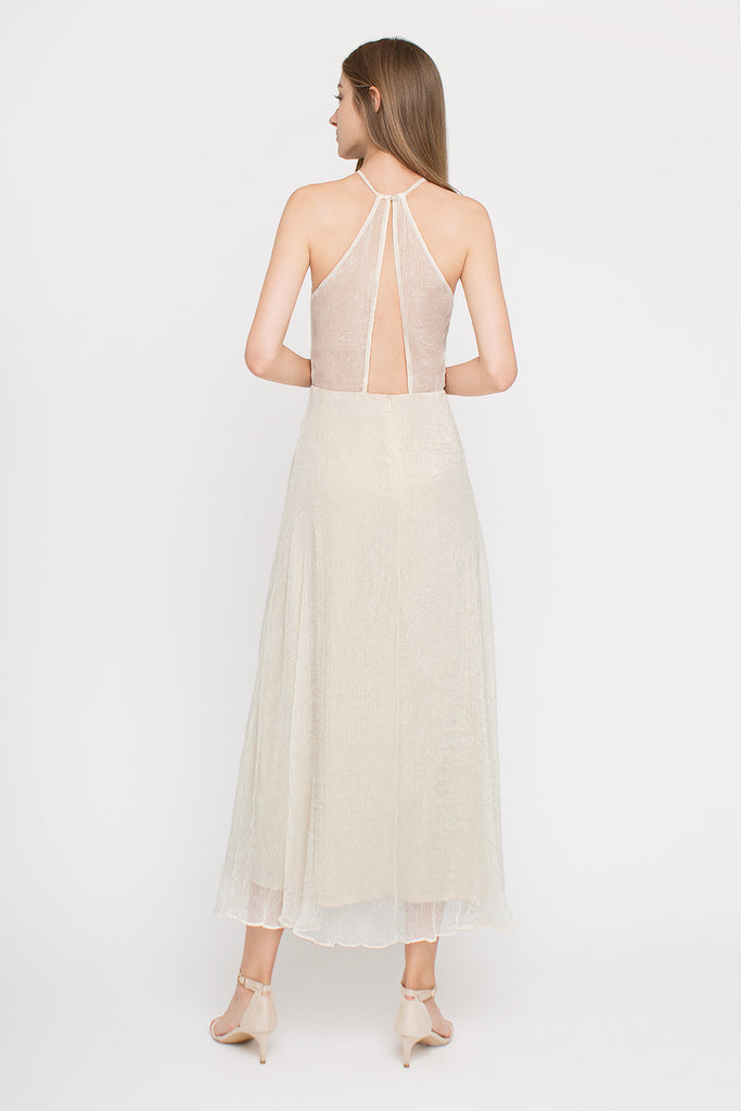 Sparkle Open-back Maxi