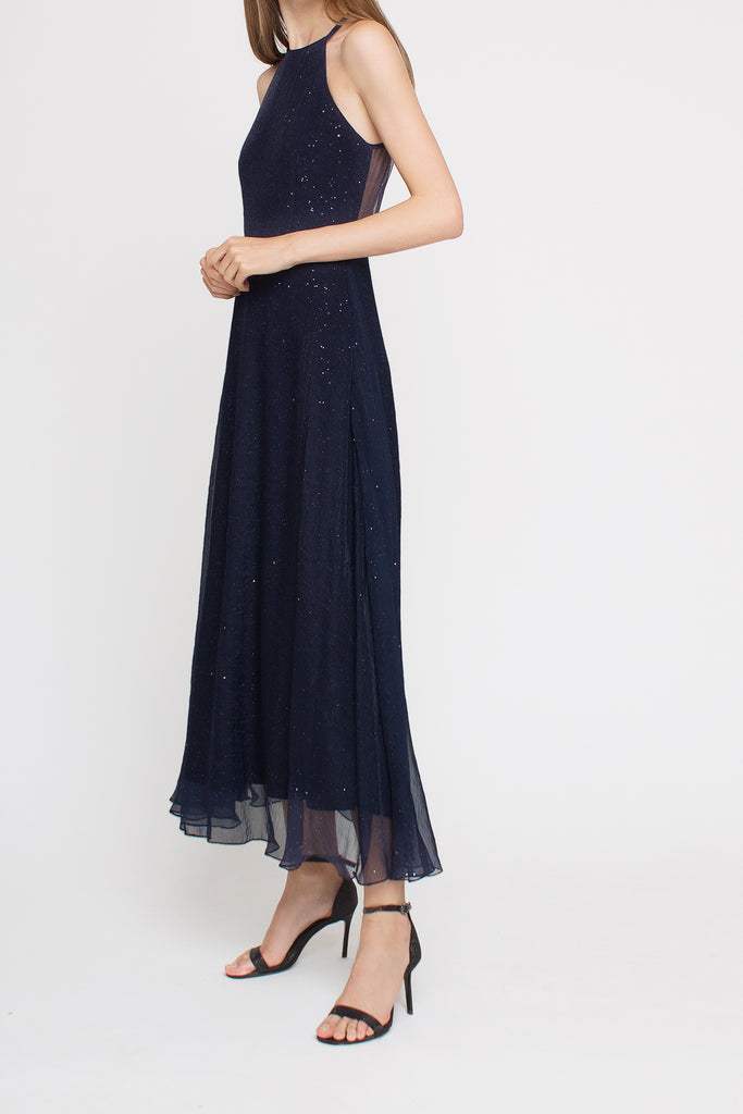 Sparkle Open-back Maxi