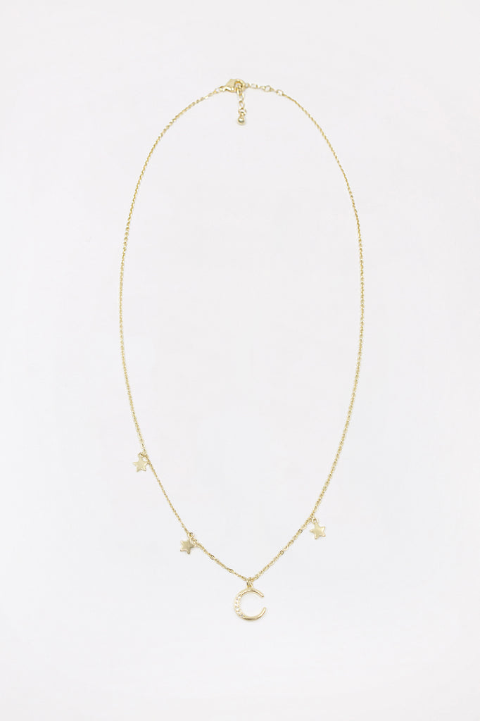 Moon Star Necklace