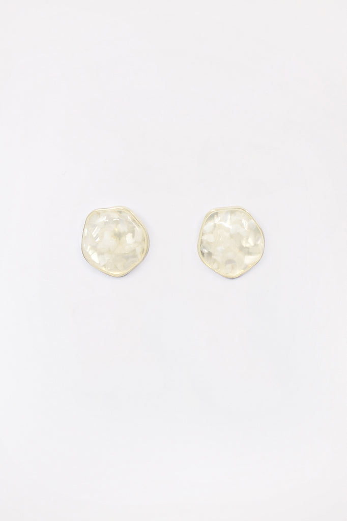 Organic Shape Seashell Earrings