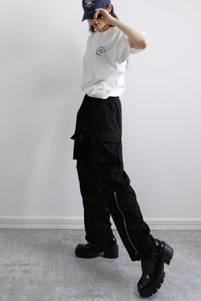 Cargo Drawstring Pants