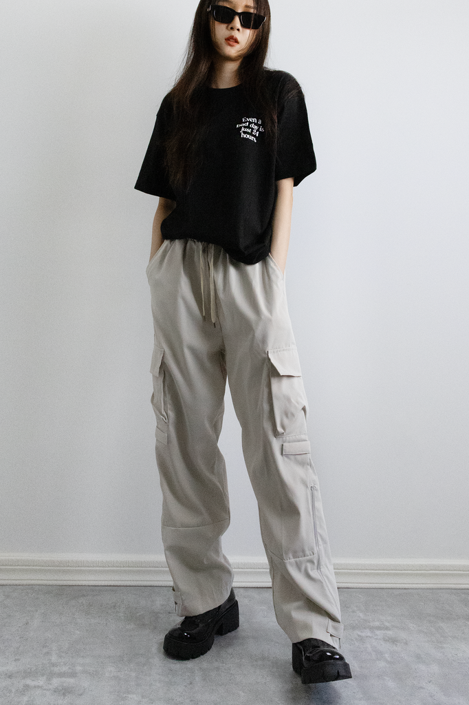 Cargo Drawstring Pants