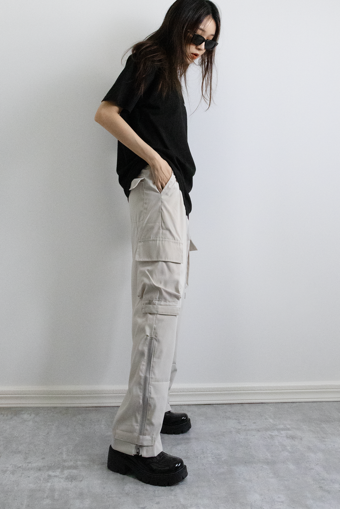 Cargo Drawstring Pants