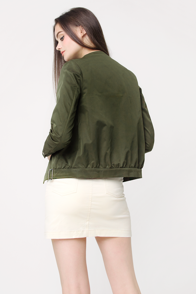 Buckle Overlap Jacket