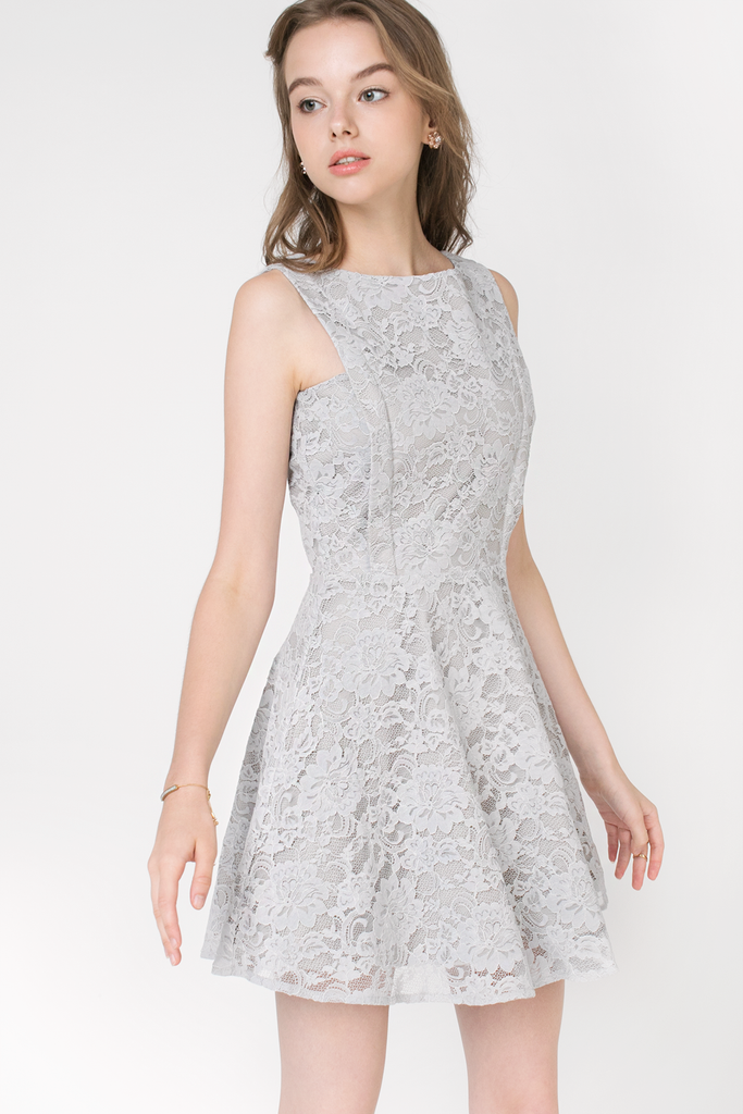 Lace Flapback Dress