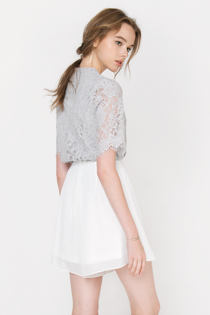 Scallop Lace Top