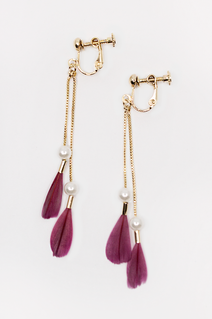 Petal Dangling Earrings