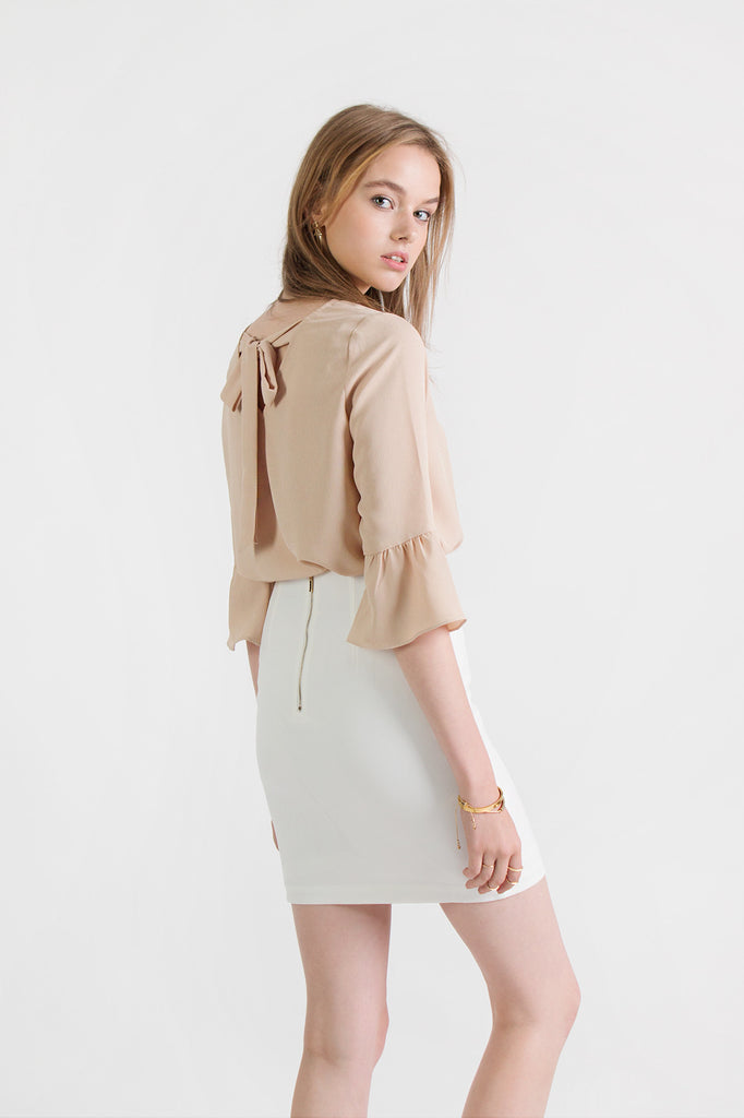 Basic fitted skirt