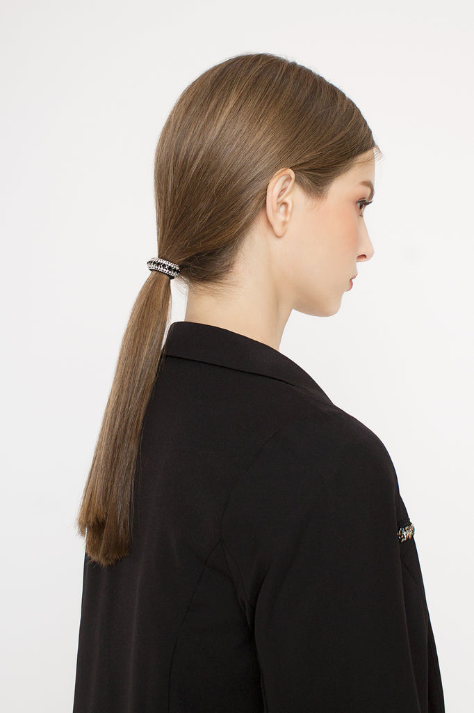 Rhinestone Panel Hairtie
