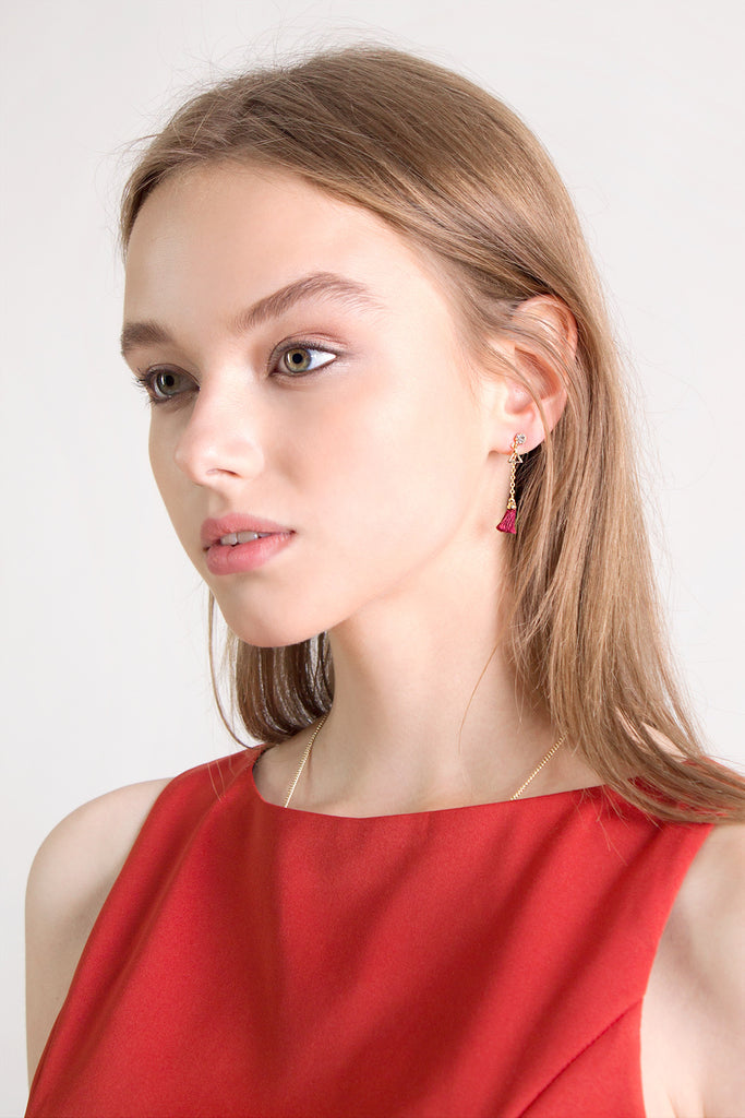 Dainty Tassel Earrings