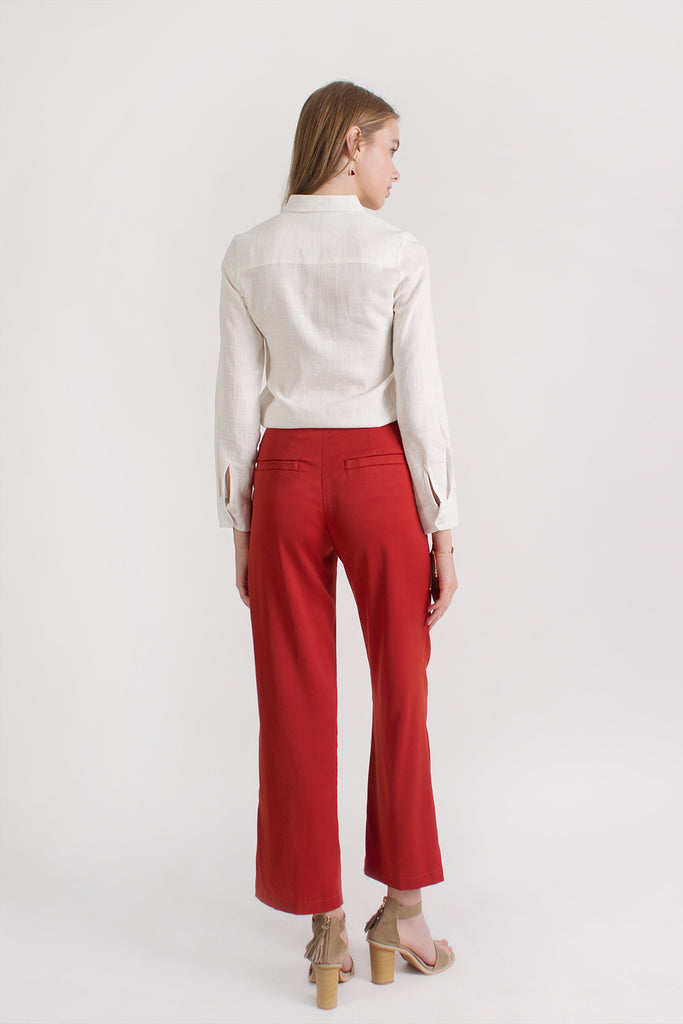 Straight Cut Trousers