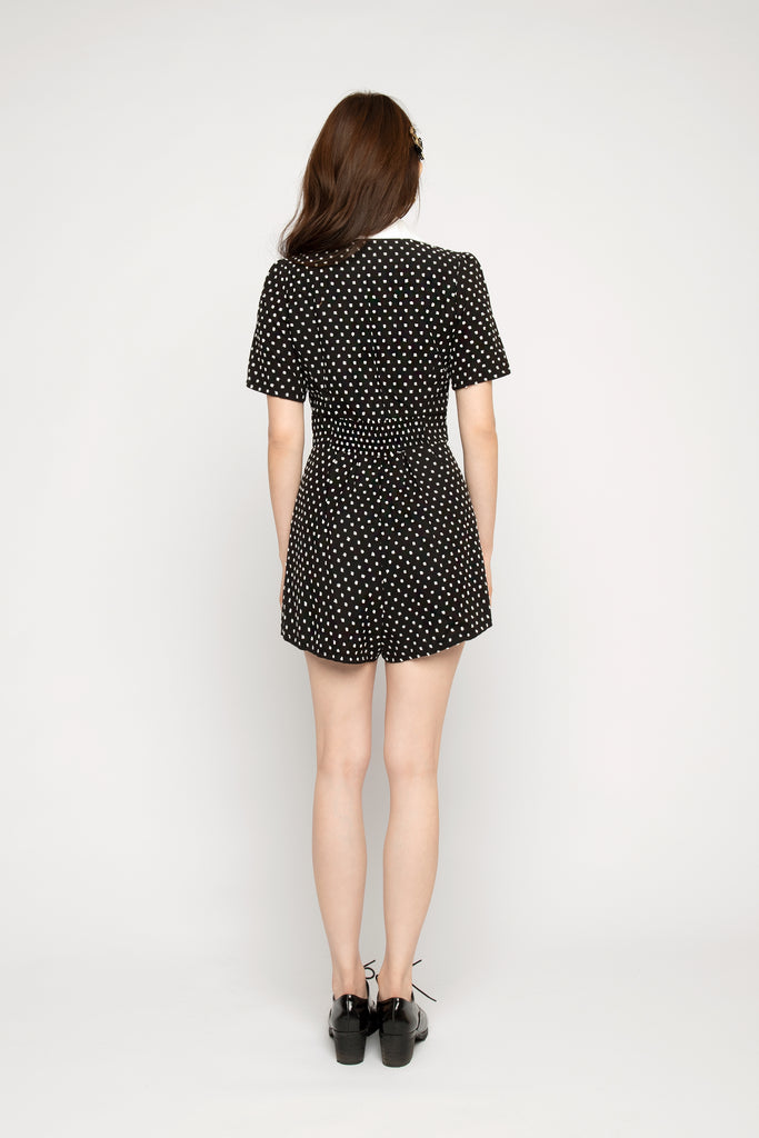 Polka Retro Romper