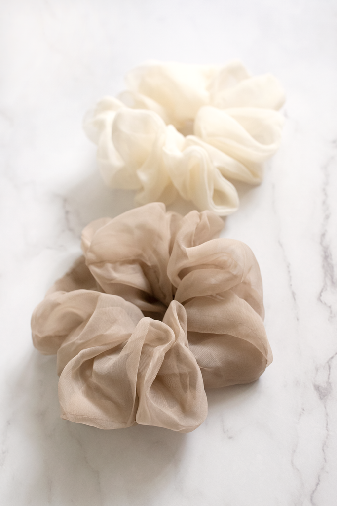 Tulle Scrunchie Set