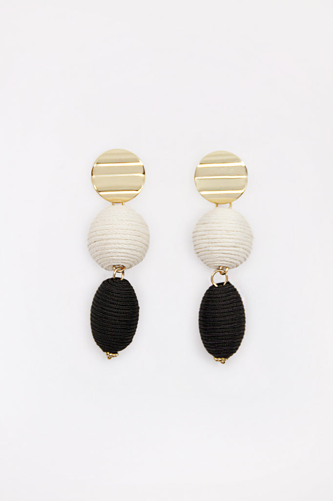 Woven Spherical Earrings