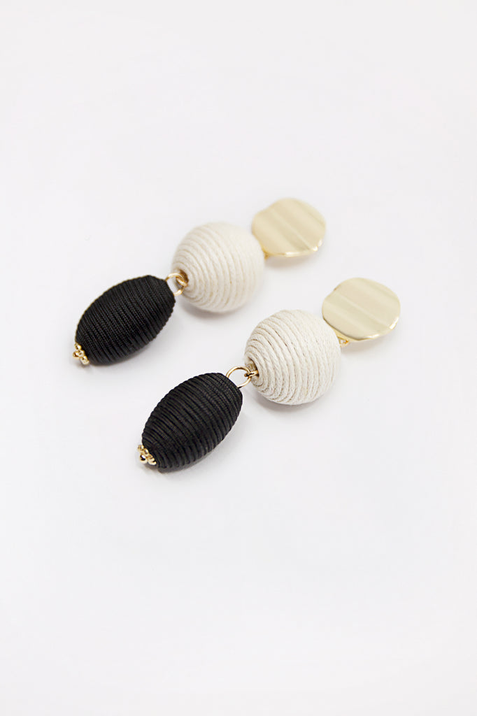 Woven Spherical Earrings